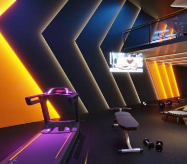 Perspectiva artística do fitness