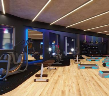 Perspectiva artística do fitness